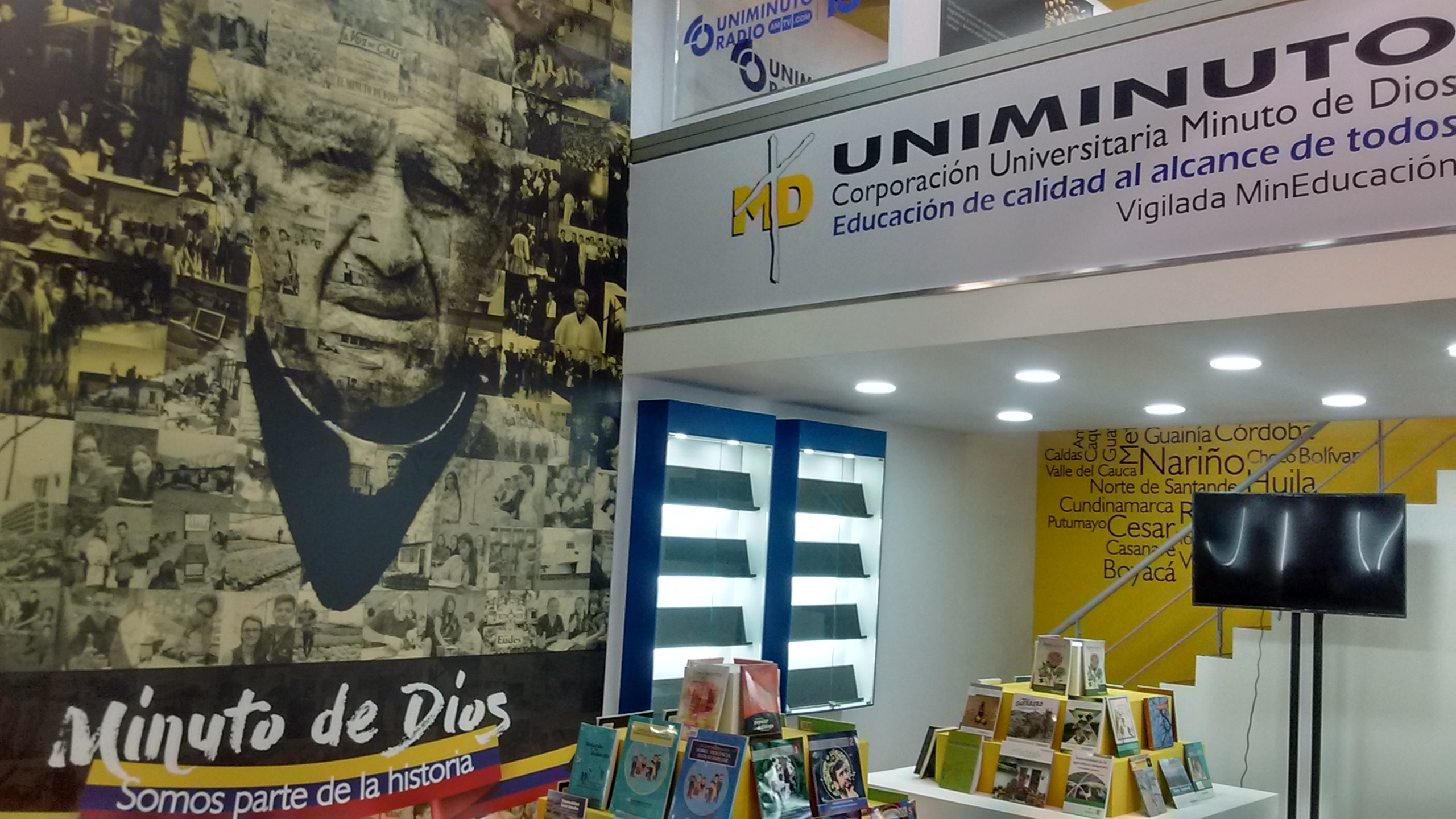 UNIMINUTO vuelve a la presencialidad de la Feria Internacional del Libro de Bogotá – @UNIMINUTOCOL