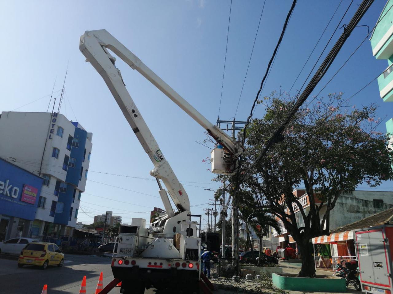 Este viernes 8 de abril Adecuación de redes en los barrios del norte de Barranquilla – @Aire_Energia