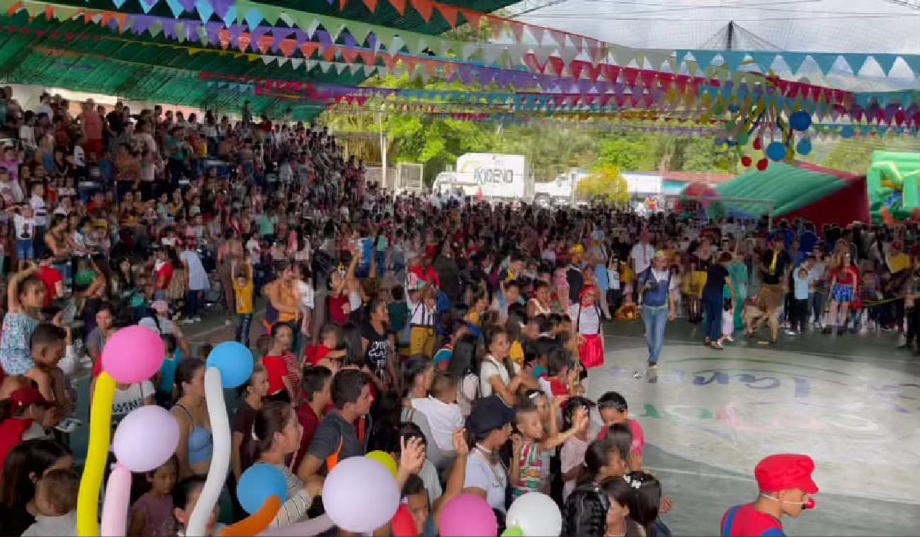 Fiesta de niños en Tarra, Norte de Santander queda en medio de enfrentamiento de guerrillera