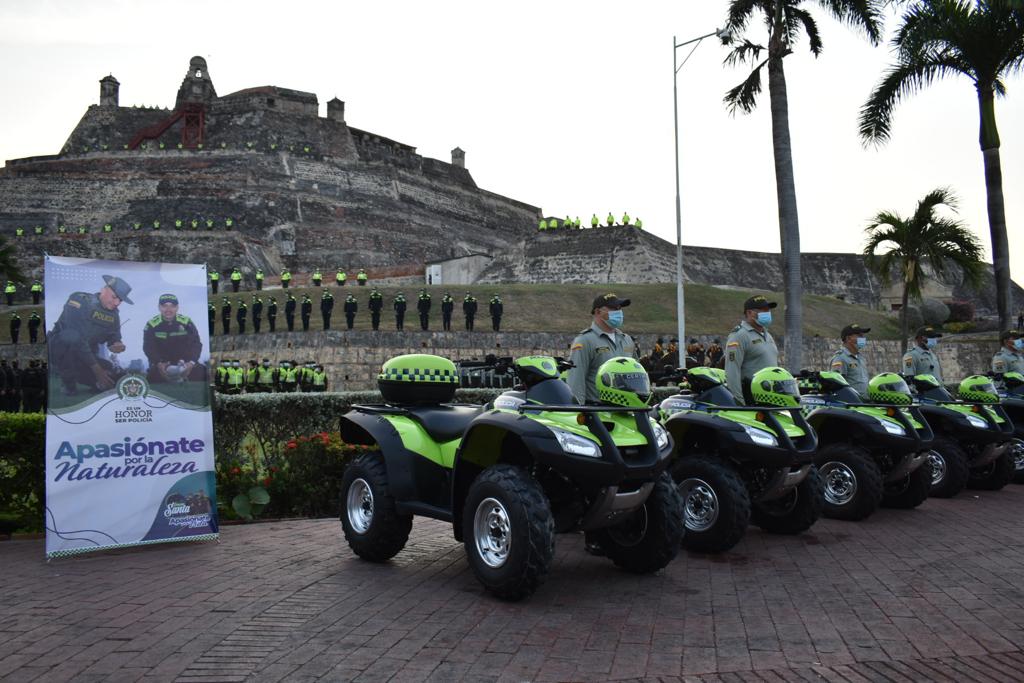 En Cartagena Policía Nacional despliega 90.000 uniformados para el Plan Semana Santa