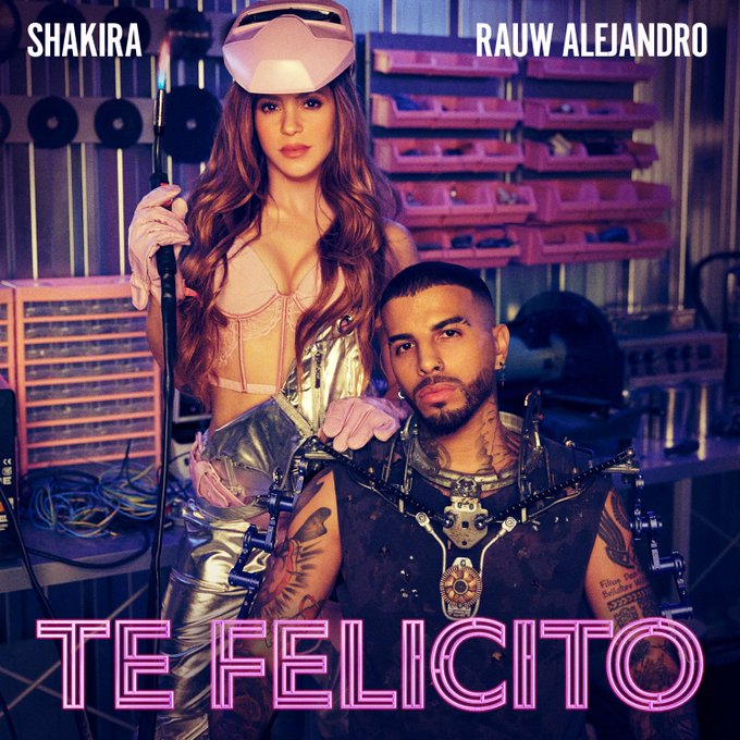 Shakira y Raw Alejandro colaboran en un tema musical