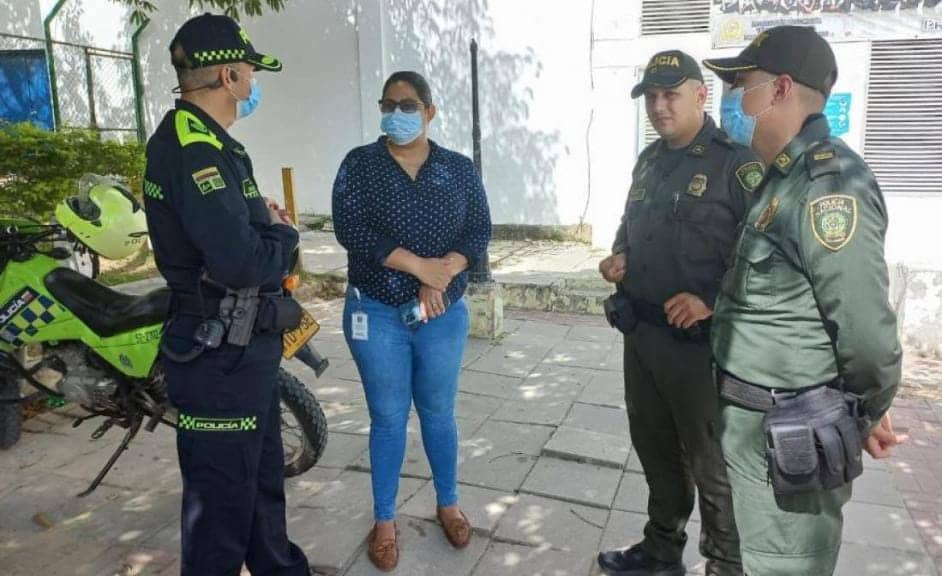 cuatro estudiantes implicados en supuestas amenazas del clan del golfo a institución educativa en puerto Colombia