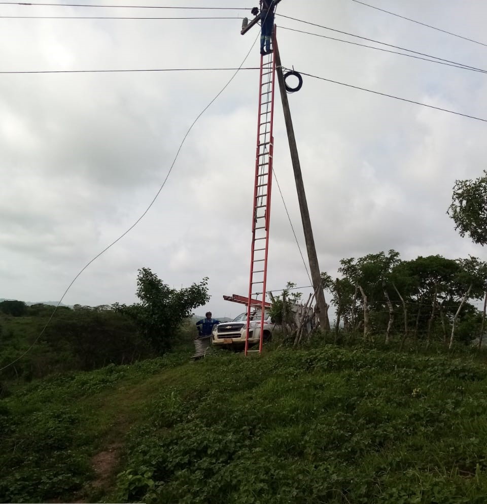 Nuevo robo de cables afectó servicio de energía a Piojó – @Aire_Energia