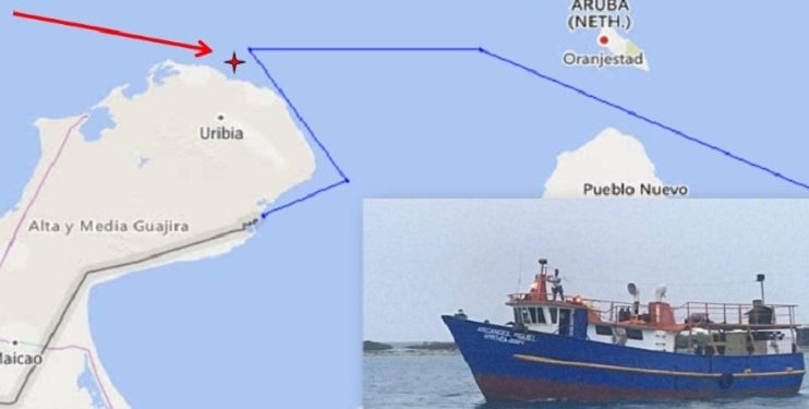 Buscan a 6 náufragos de embarcación venezolana hundida en aguas colombianas