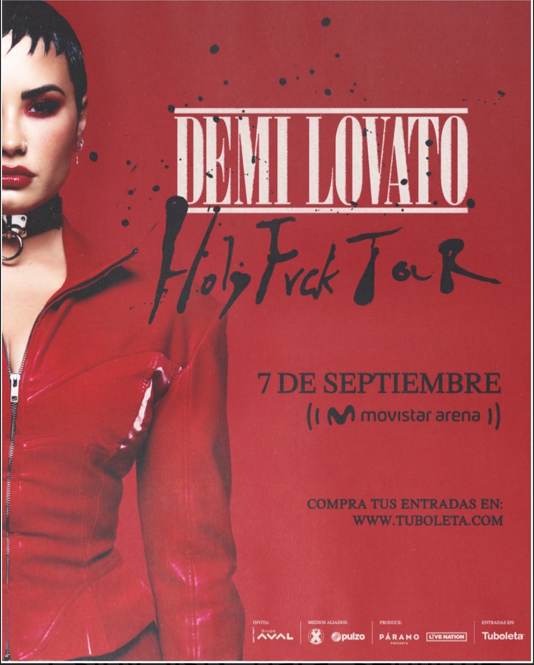 Demi Lovato: la honestidad pop en vivo para toda Colombia