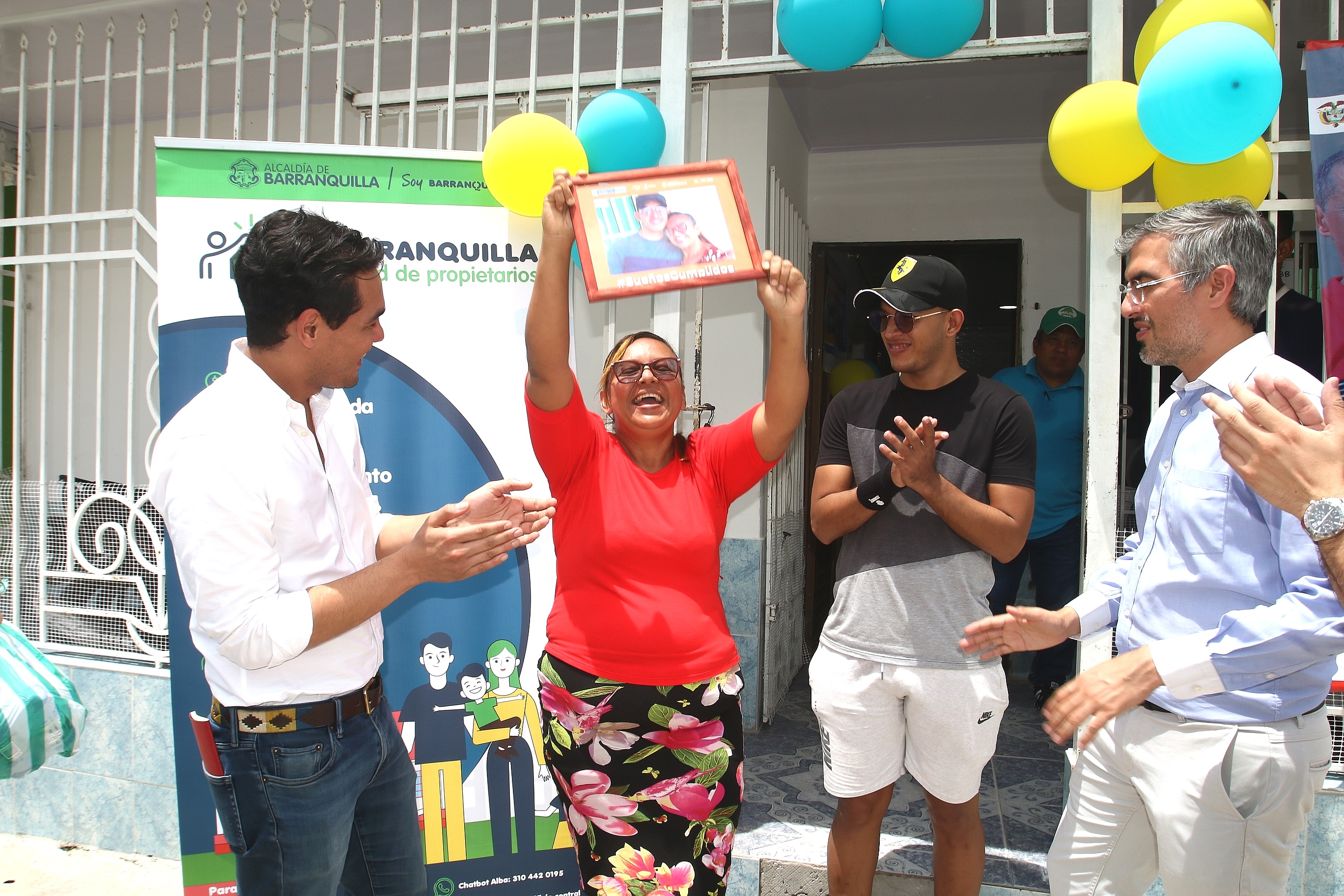 En Barranquilla, 150 familias ya han recibido mejoramientos de vivienda, la meta es beneficiar a 325