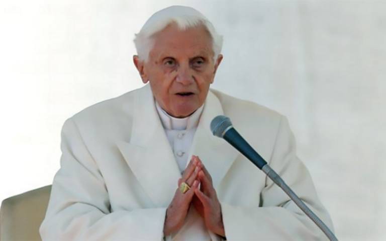 Difunden noticia sobre supuesta muerte del papa Emérito Benedicto XVI