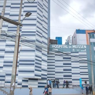 Luego de 17 años entregan segunda torre del Hospital de Meissen