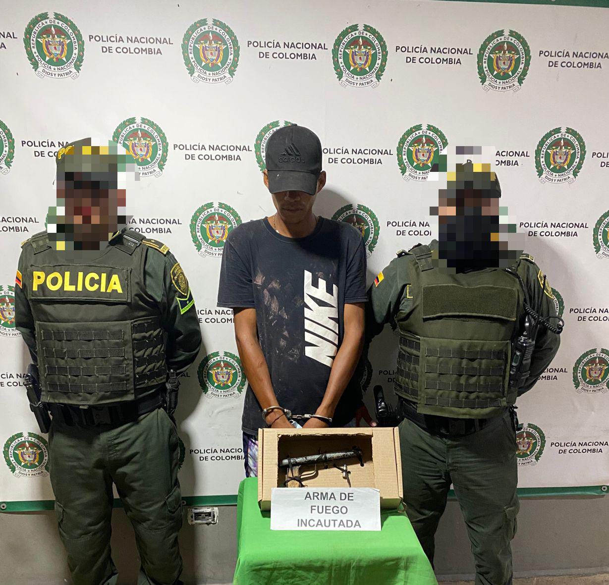 Capturados por porte ilegal de armas de fuego en Sabanalarga y Santo Tomás