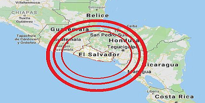 Suben a 136 los sismos registrados en El Salvador