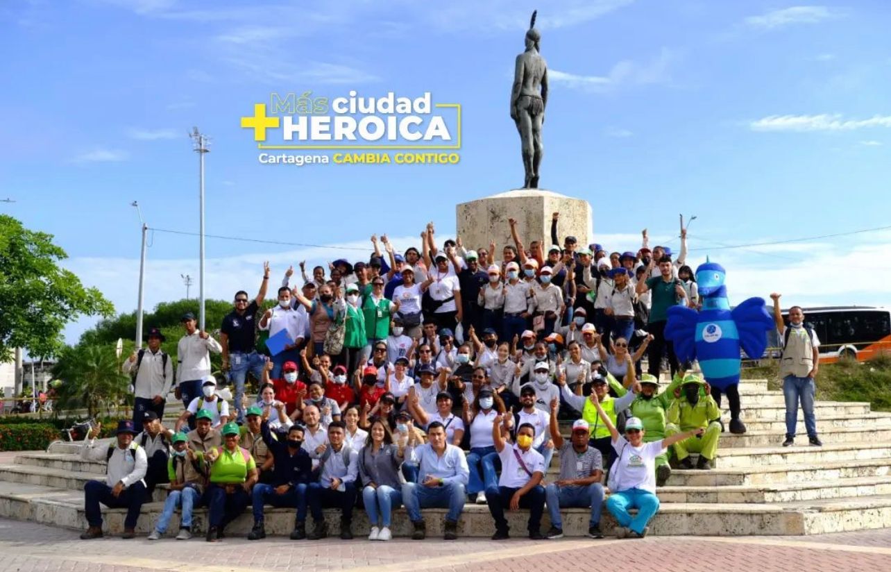 Limpieza y donación en Cartagena