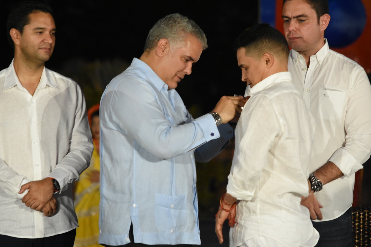 Jorge Celedón participó en el lanzamiento del informe sobre la música vallenata