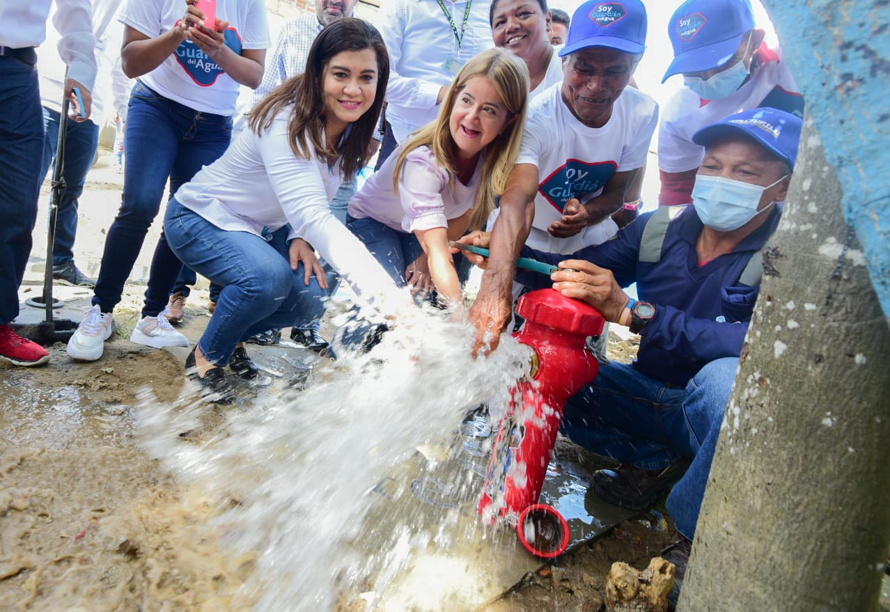 «A partir de hoy, Ciudad Paraíso tiene servicio de agua potable por primera vez»: Elsa Noguera