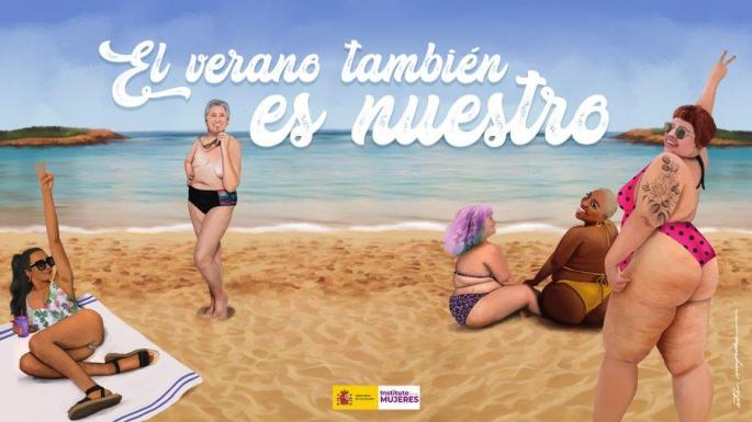 Desastroza campaña española para visilibilizar la diversidad de cuerpos