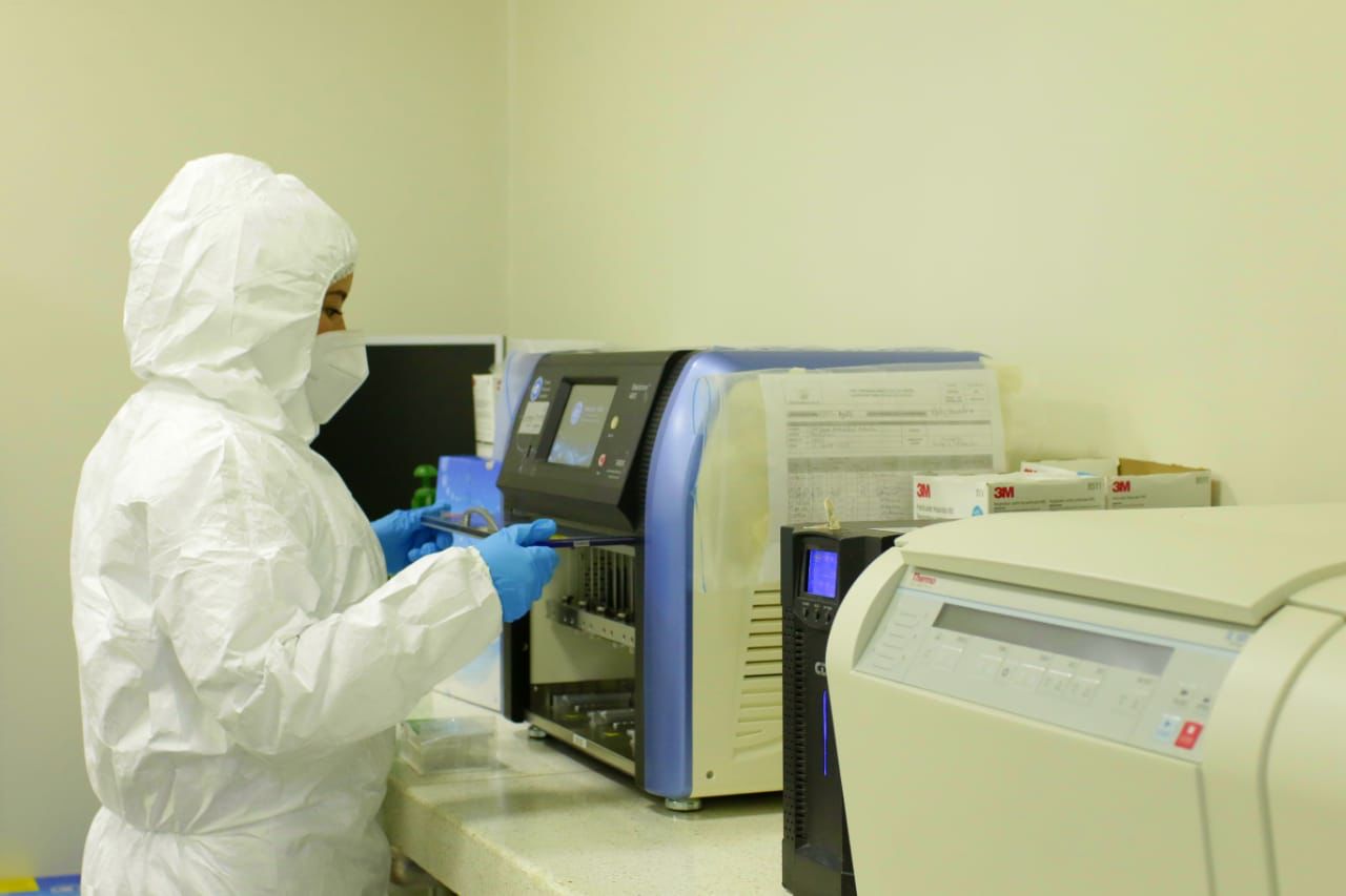 Laboratorio de salud pública del Atlántico realiza un muestreo para detección temprana por casos de viruela símica