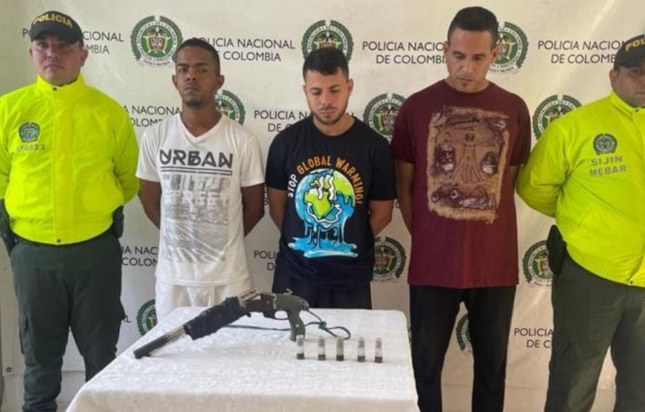 Por hurto a un colegio en Malambo Atlántico fueron capturados tres delincuentes