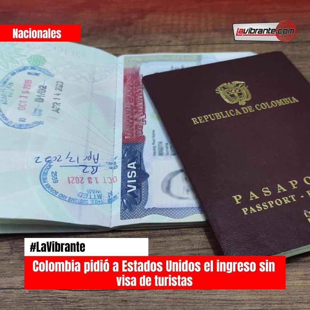 Colombia solicita formalmente al gobierno de los Estados Unidos la eliminación de la visa turista