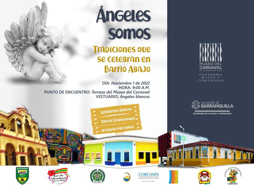Museo del Carnaval y vecinos de Barrio Abajo celebran el Día de Los Angelitos – @Carnaval_SA