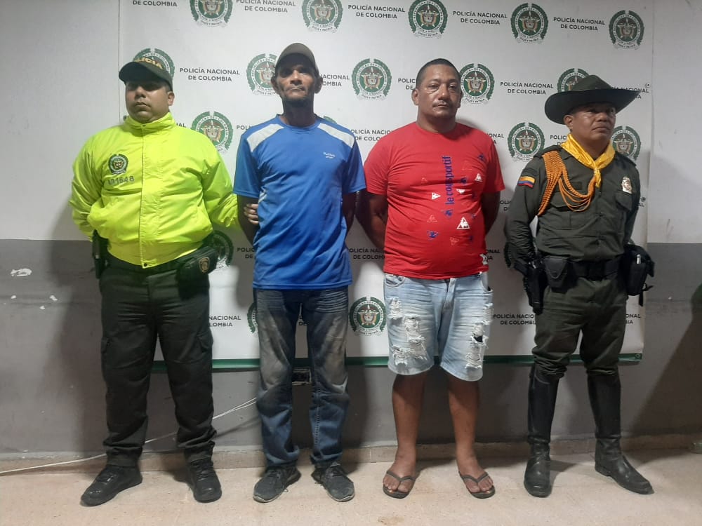 Dos integrantes del grupo delincuencial Los Arrieros fueron capturados