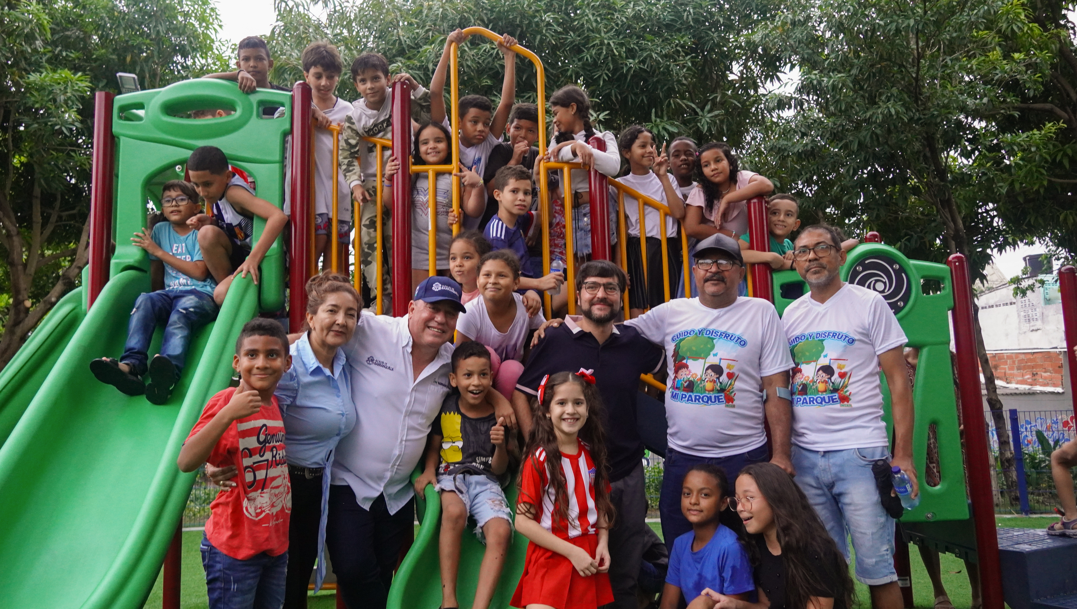 Con la entrega del parque Insar, alcalde Pumarejo les cumple un sueño a vecinos de La Ciudadela 20 de Julio