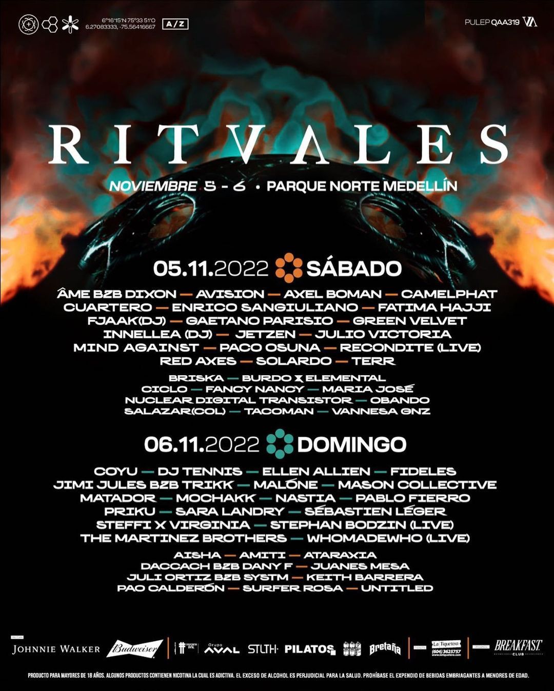 El Festival de Música Electrónica más grande realizado en Medellín, bienvenidos a ‘RITVALES’