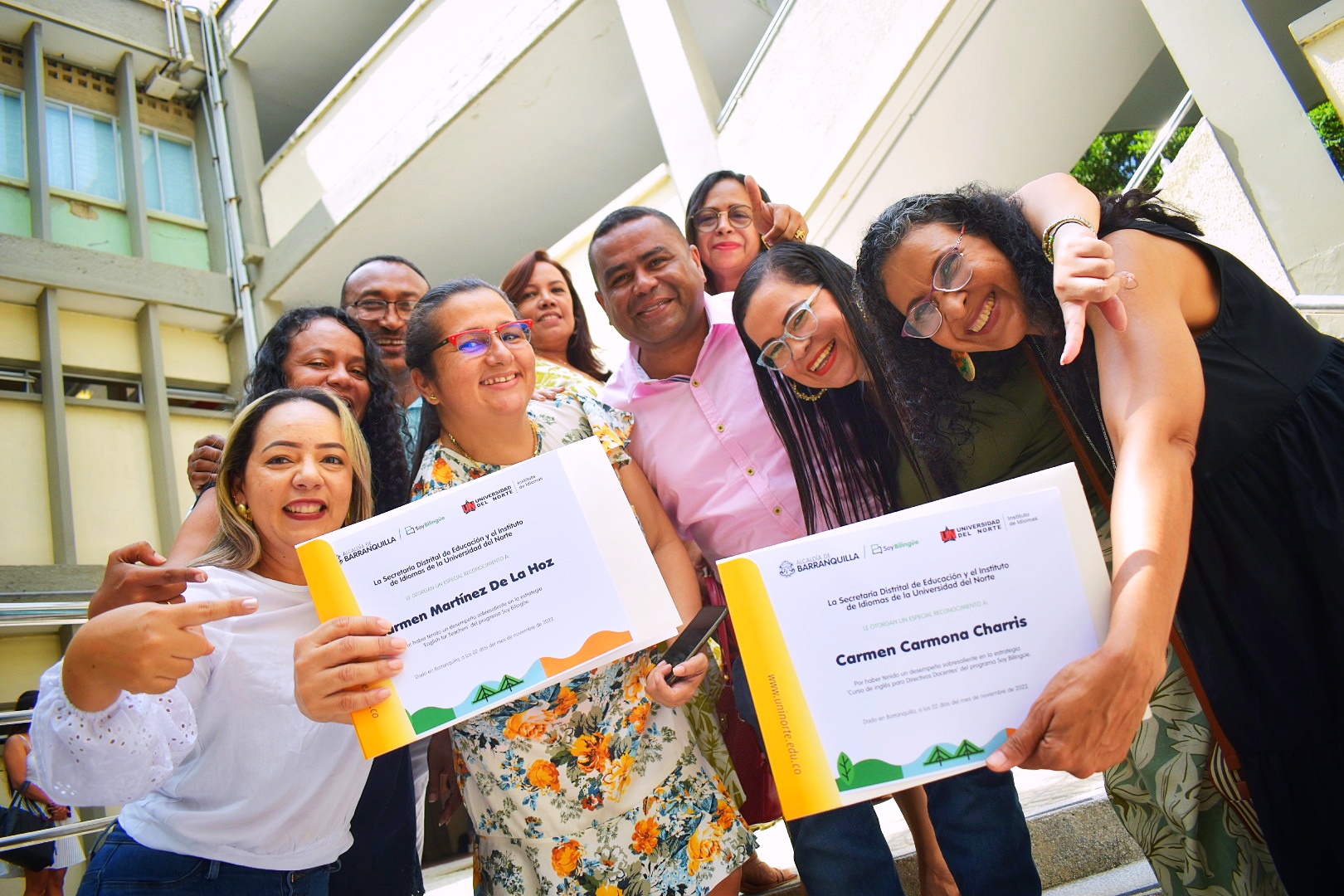 341 maestros y directivos docentes de Barranquilla se certifican en cursos de inglés con ‘Soy Bilingüe’