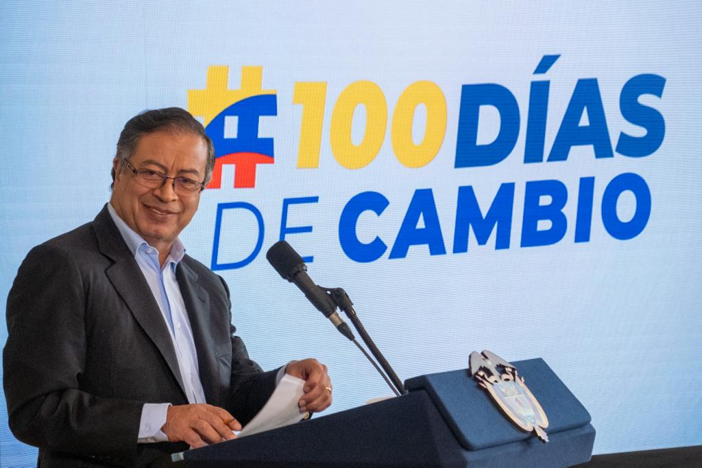 Justicia climática y justicia social son las bases para que Colombia sea una potencia mundial de la vida, dijo Presidente Petro en balance de 100 días del Gobierno del Cambio