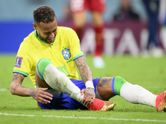 Neymar, el más castigado del Mundial