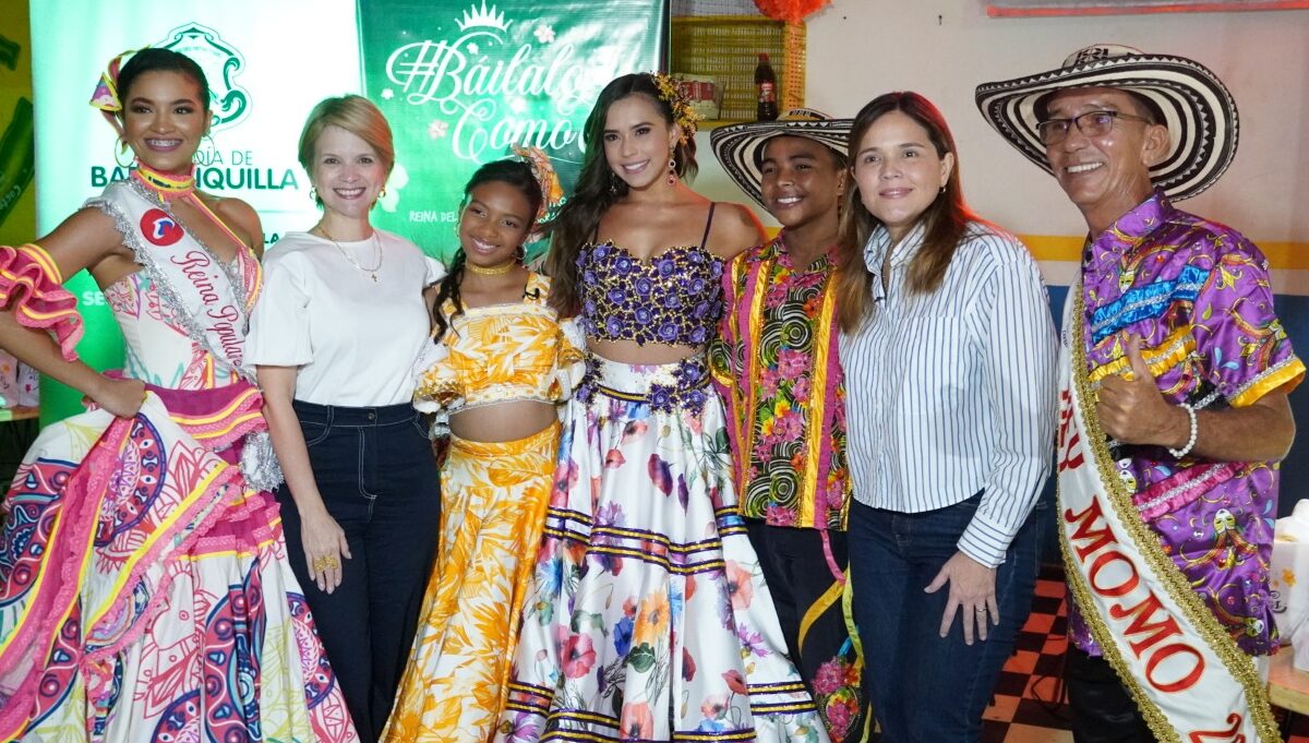 Reina del Carnaval de Barranquilla 2023 presentó hoy su iniciativa» Báilalo como es»