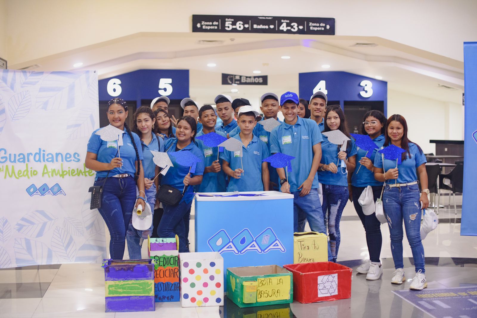 124 estudiantes de Barranquilla y Soledad se graduaron como guardianes del medio ambiente – @SomosTripleA