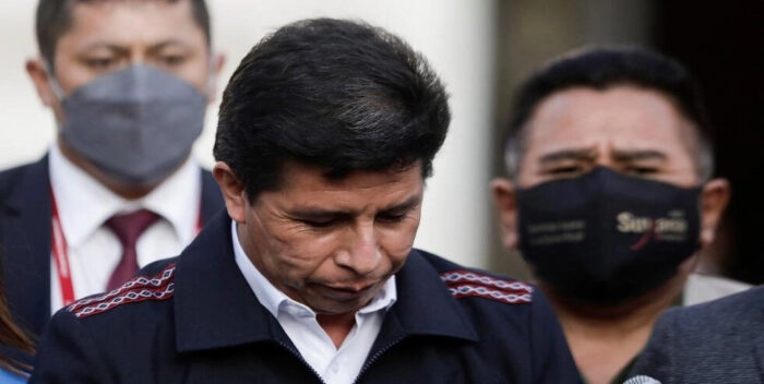 Ratificada detención preliminar contra Pedro Castillo