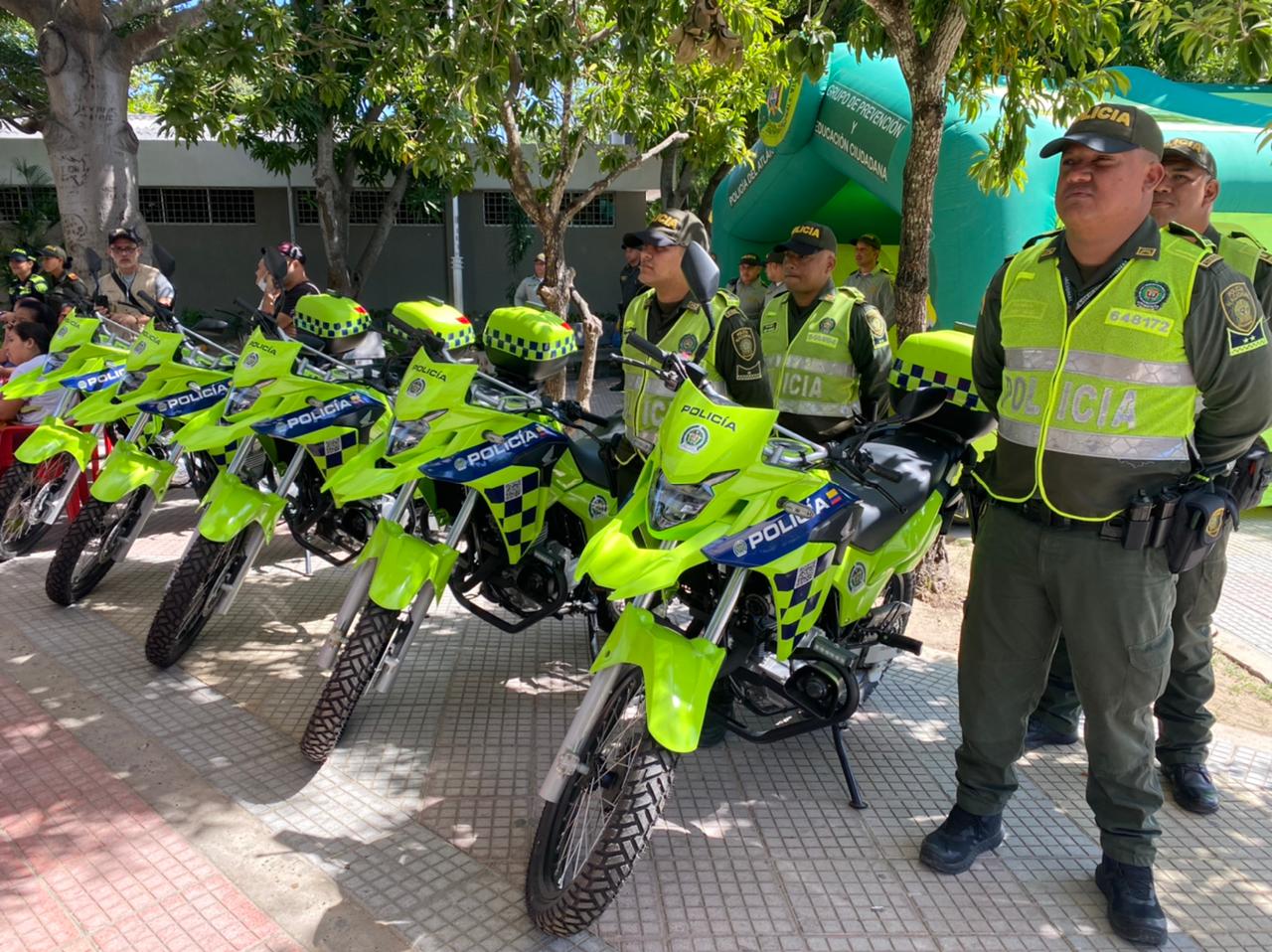 La Policía Nacional proporciona a la comunidad del Atlántico recursos adicionales para una vigilancia policial más eficaz en la ciudad de Barranquilla