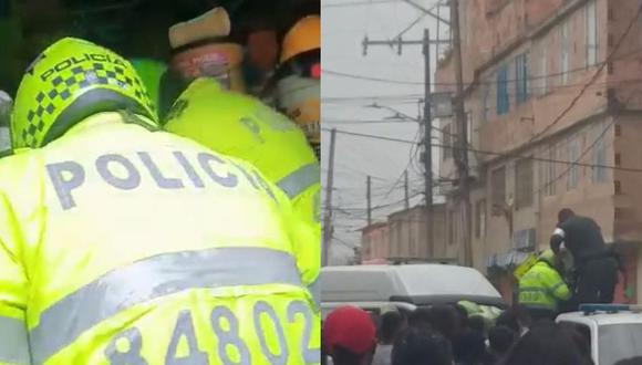 Asesinan a dos policías en una operación en el sur de Bogotá