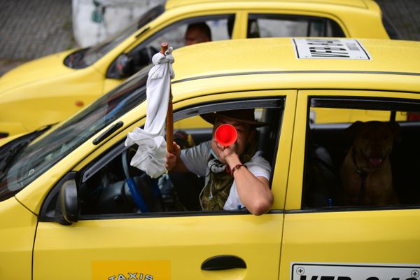 Alcaldesa de Bogotá, Claudia López anuncia que los taxistas no realizarán el paro programado en Bogotá