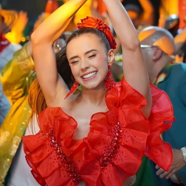 La Reina del Carnaval 2023, promovió la fiesta a nivel nacional