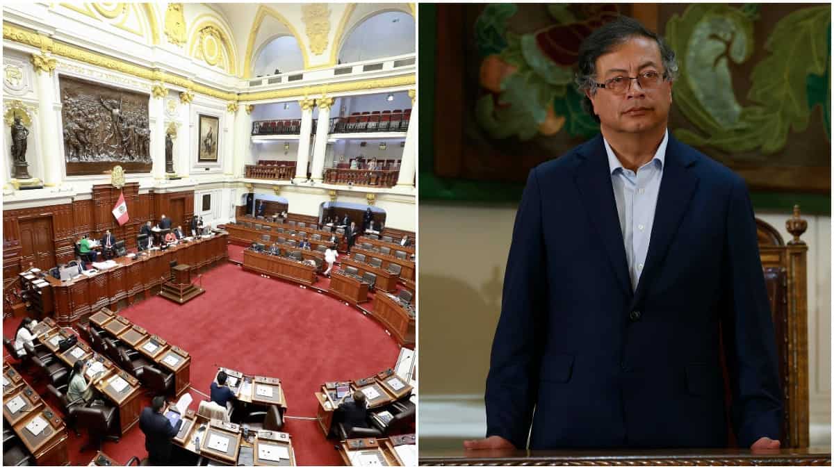 El Congreso de Perú declara persona non grata a Gustavo Petro