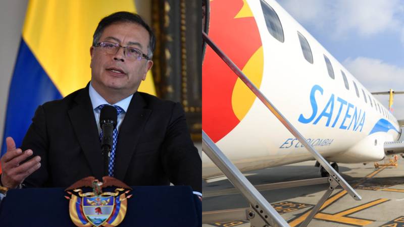 El presidente Gustavo Petro sugiere que Satena atienda a pasajeros afectados por crisis de Viva Air