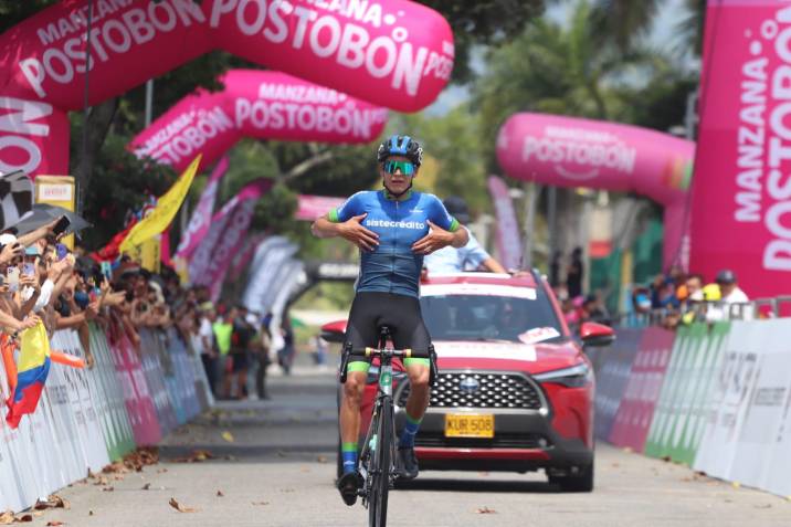 El nuevo campeón de la sub’23 de ruta en Colombia es Kevin Castillo