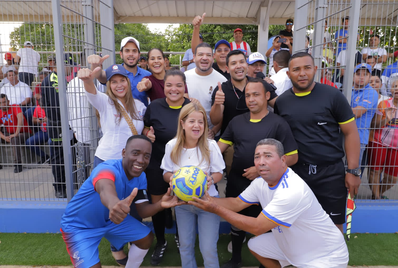 Con un torneo exprés, Gobernación del Atlántico reactivó la cancha Campo Bolívar de Sabanalarga