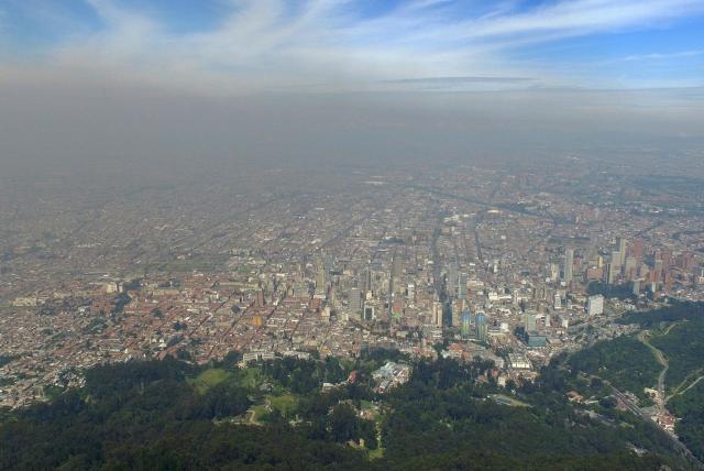 Alerta por la calidad del aire en Bogotá