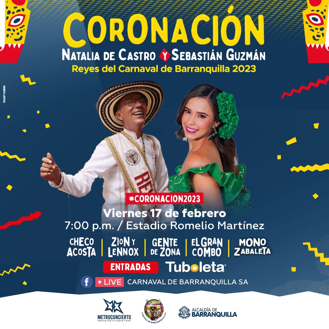 Coronación de los Reyes del Carnaval, una fiesta latina para el mundo