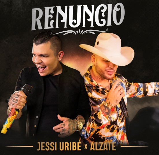 Jessi Uribe y Alzate le cantan al desamor en su nuevo sencillo «Renuncio»
