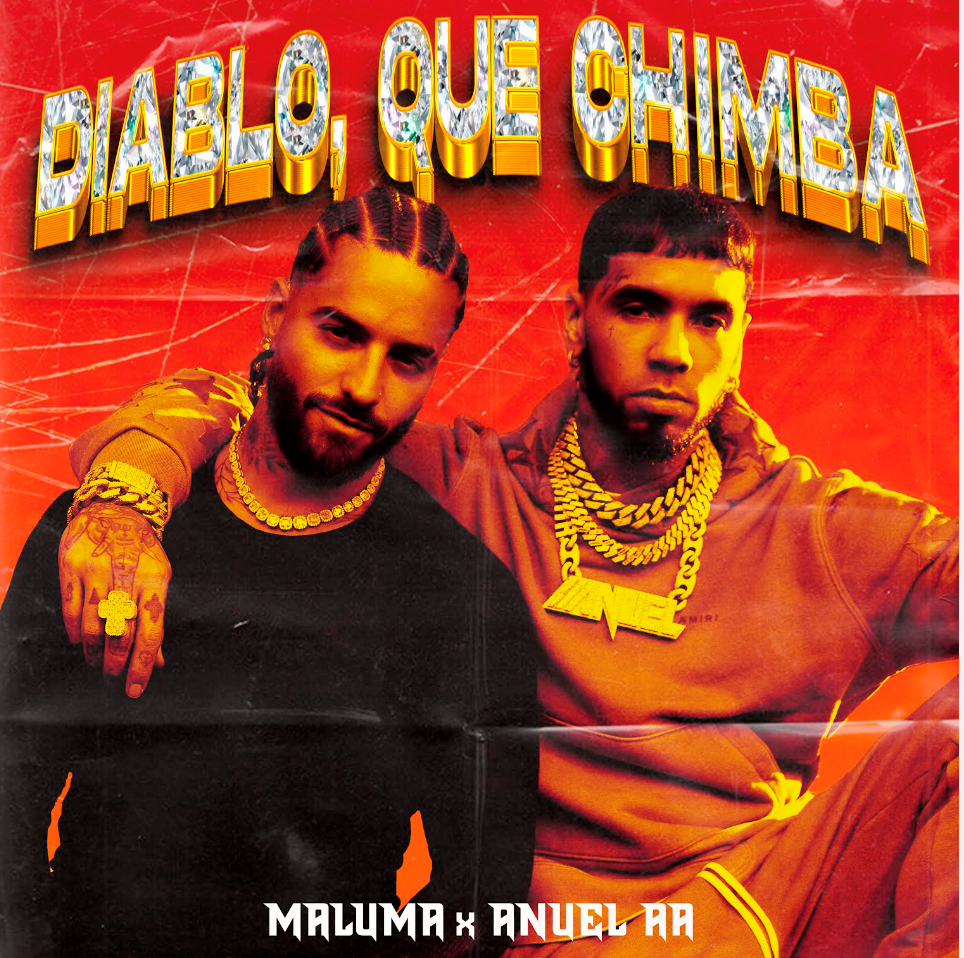 MALUMA & ANUEL AA estrenan su nuevo sencillo y video «DIABLO, QUE CHIMBA»