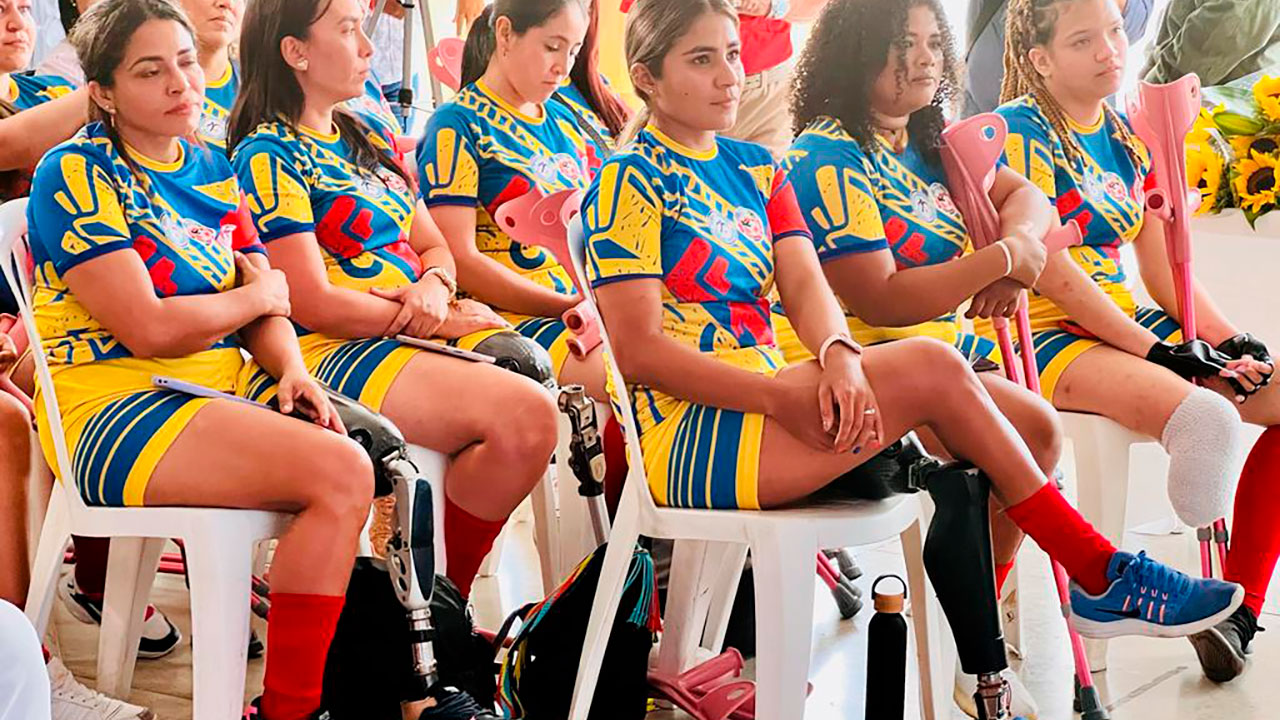 La Primera Dama exalta la creación de la Selección Colombia Femenina de Amputadas