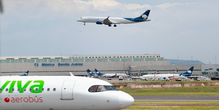 Dos aviones se impactan en el Aeropuerto de Ciudad de México
