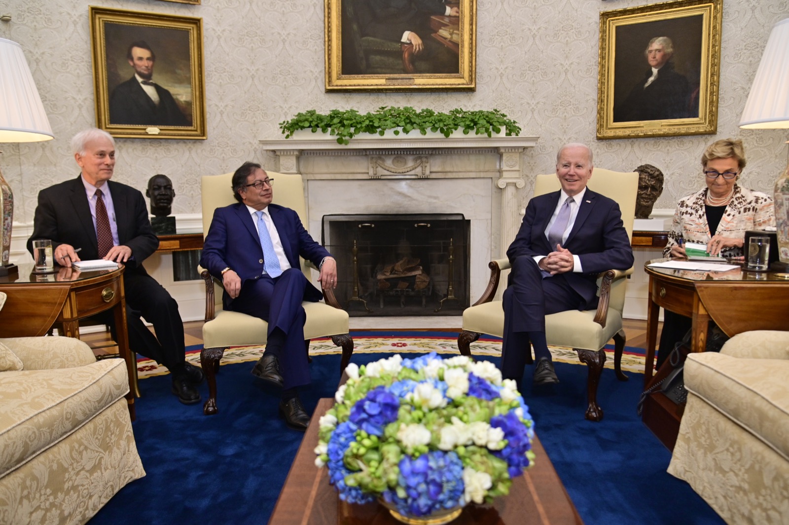 En reunión con Biden, Presidente Petro destaca valores de la democracia, la libertad y la paz entre Colombia y Estados Unidos