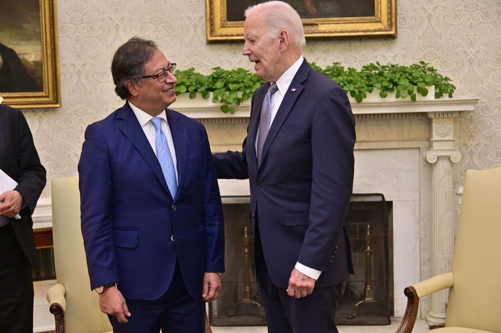 El presidente Joe Biden agradece a Gustavo Petro su «franca» defensa de los derechos humanos