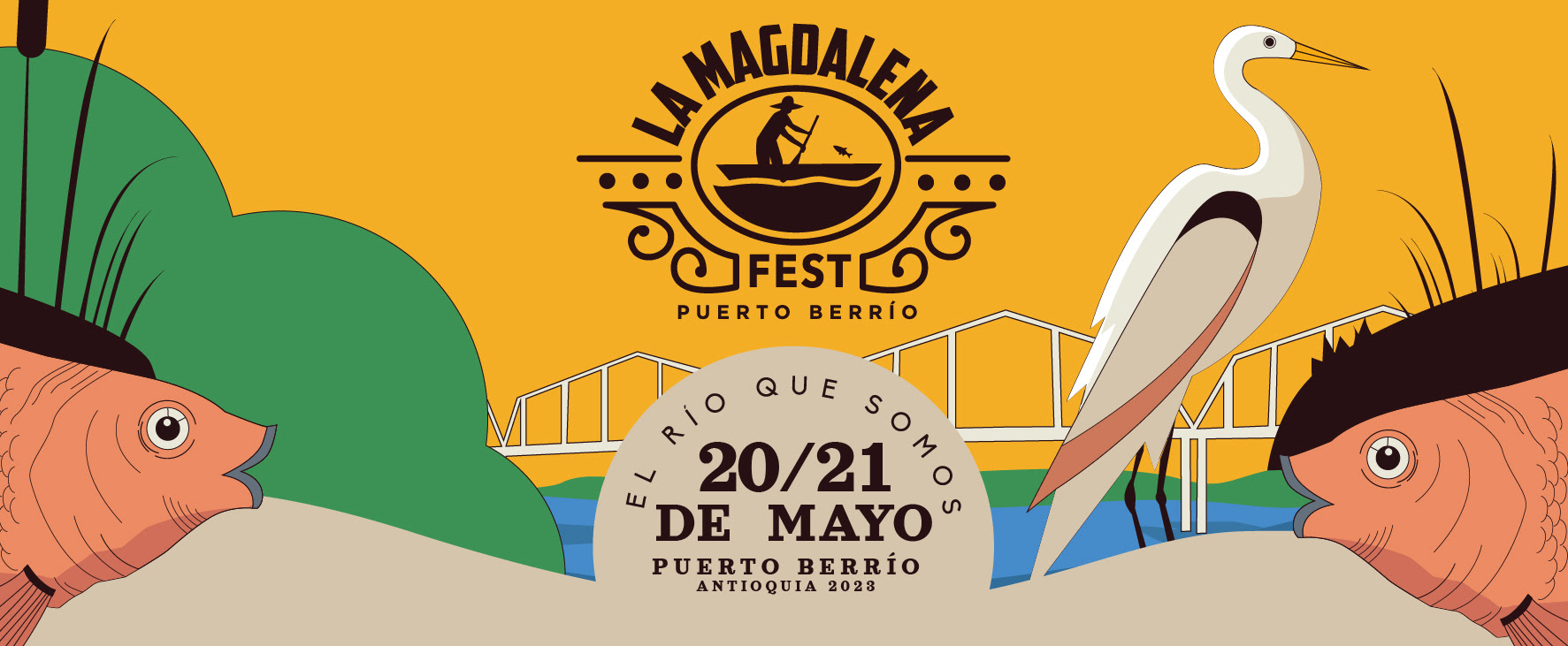 Llega la segunda edición de La Magdalena Fest 2023 en Puerto Berrio #Elríoquesomos