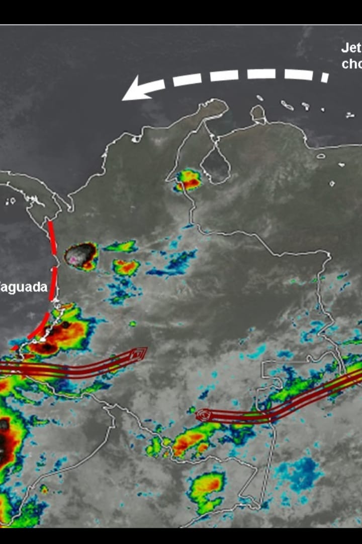 Pronóstico meteorológico para Colombia