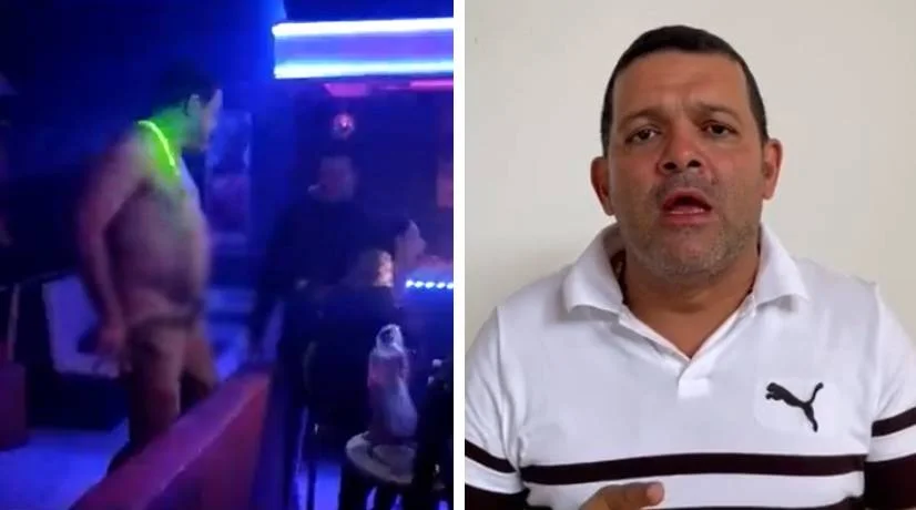 Abren investigación contra el alcalde Martín Mejía del municipio de Calima El Darién que se desnudó en una discoteca
